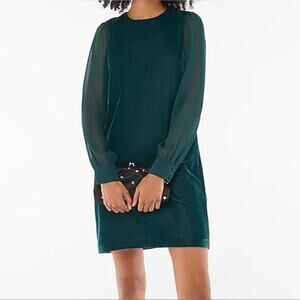 J.Crew Factory Velvet mini dress Size 16 CE630